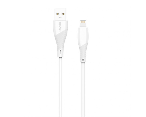 Кабель USB WALKER C345 Lightning white