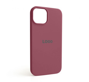 Чехол Full Silicone Case для Apple iPhone 14 maroon (42)
