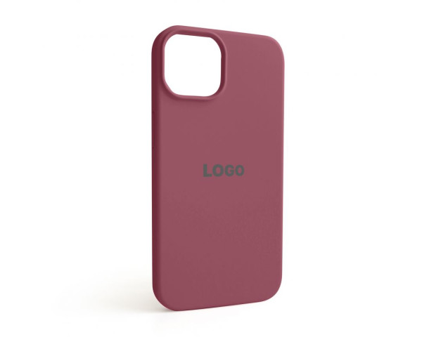 Чехол Full Silicone Case для Apple iPhone 14 maroon (42)