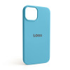 Чехол Full Silicone Case для Apple iPhone 14 cornflower (53)