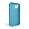 Чохол Full Silicone Case для Apple iPhone 14 cornflower (53) закрита камера