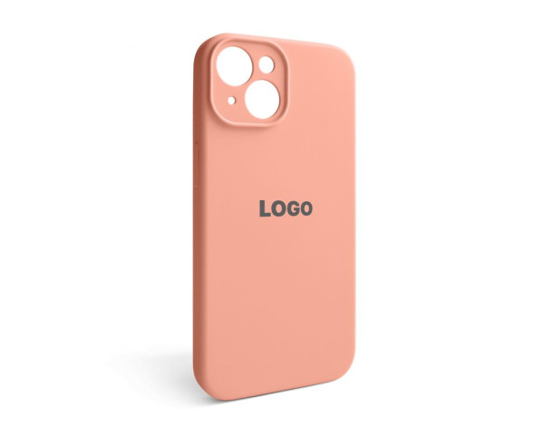 Чохол Full Silicone Case для Apple iPhone 14 grapefruit (61) закрита камера