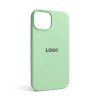 Чохол Full Silicone Case для Apple iPhone 14 pistachio (71)