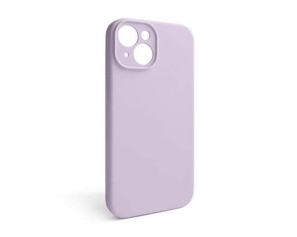 Чехол Full Silicone Case для Apple iPhone 14 lilac purple (72) закрытая камера (без логотипа)