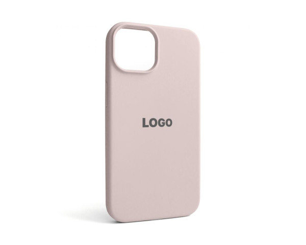 Чохол Full Silicone Case для Apple iPhone 14 grey pink (73)