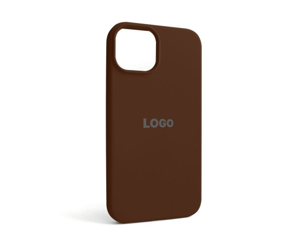 Чохол Full Silicone Case для Apple iPhone 14 dark brown (75)