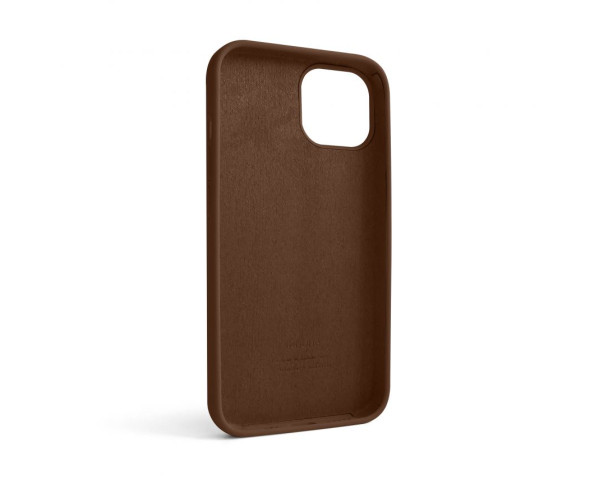 Чохол Full Silicone Case для Apple iPhone 14 dark brown (75)