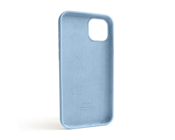 Чехол Full Silicone Case для Apple iPhone 14 Plus light blue (05)