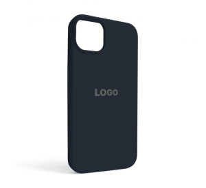 Чехол Full Silicone Case для Apple iPhone 14 Plus dark blue (08)