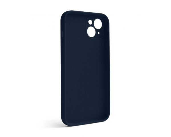 Чохол Full Silicone Case для Apple iPhone 14 Plus dark blue (08) закрита камера