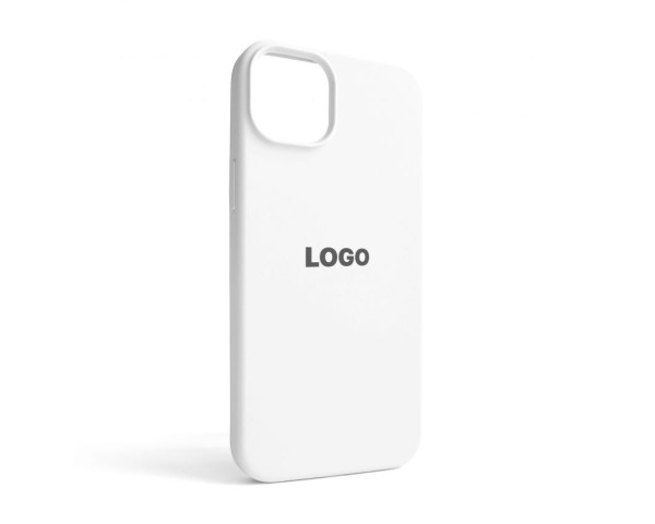 Чехол Full Silicone Case для Apple iPhone 14 Plus white (09)