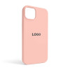 Чехол Full Silicone Case для Apple iPhone 14 Plus light pink (12)