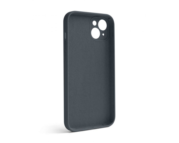 Чохол Full Silicone Case для Apple iPhone 14 Plus dark grey (15) закрита камера