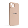 Чохол Full Silicone Case для Apple iPhone 14 Plus nude (19) закрита камера