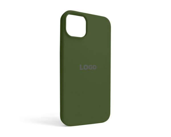 Чохол Full Silicone Case для Apple iPhone 14 Plus army green (45)