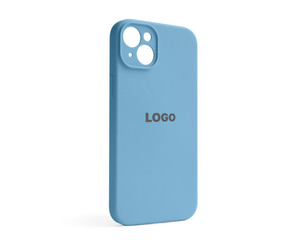 Чохол Full Silicone Case для Apple iPhone 14 Plus cornflower (53) закрита камера