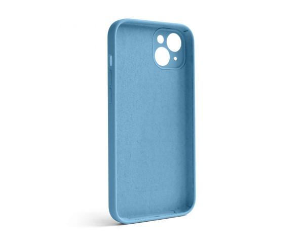 Чохол Full Silicone Case для Apple iPhone 14 Plus cornflower (53) закрита камера