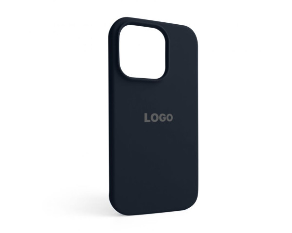 Чехол Full Silicone Case для Apple iPhone 14 Pro dark blue (08)