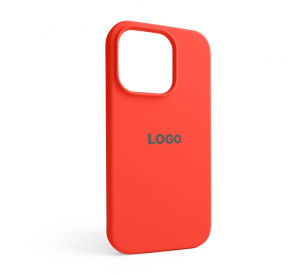 Чехол Full Silicone Case для Apple iPhone 14 Pro orange (13)