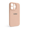 Чохол Full Silicone Case для Apple iPhone 14 Pro nude (19) закрита камера