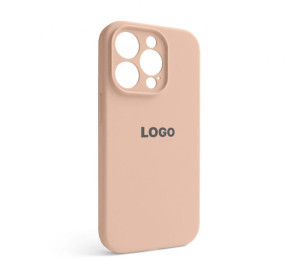 Чехол Full Silicone Case для Apple iPhone 14 Pro nude (19) закрытая камера