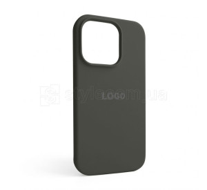 Чехол Full Silicone Case для Apple iPhone 14 Pro dark olive (35)