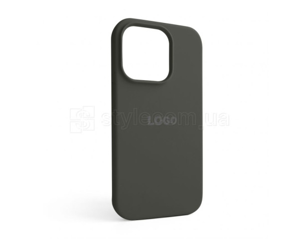 Чехол Full Silicone Case для Apple iPhone 14 Pro dark olive (35)