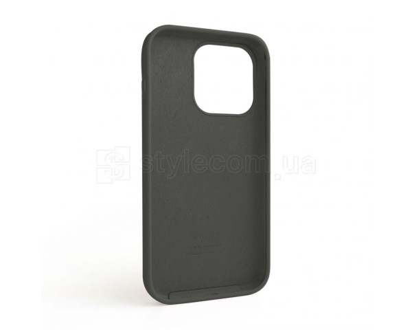 Чехол Full Silicone Case для Apple iPhone 14 Pro dark olive (35)