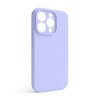 Чехол Full Silicone Case для Apple iPhone 14 Pro elegant purple (39) закрытая камера (без логотипа)