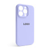 Чехол Full Silicone Case для Apple iPhone 14 Pro lilac (39) закрытая камера