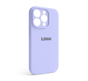 Чехол Full Silicone Case для Apple iPhone 14 Pro lilac (39) закрытая камера