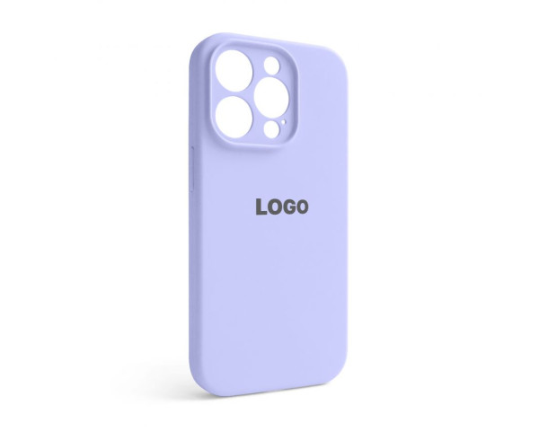 Чехол Full Silicone Case для Apple iPhone 14 Pro lilac (39) закрытая камера