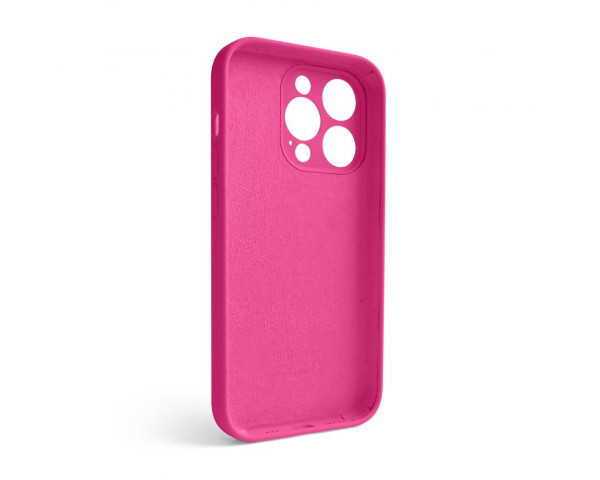 Чехол Full Silicone Case для Apple iPhone 14 Pro dragon fruit (48) закрытая камера
