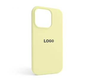 Чехол Full Silicone Case для Apple iPhone 14 Pro mellow yellow (51)