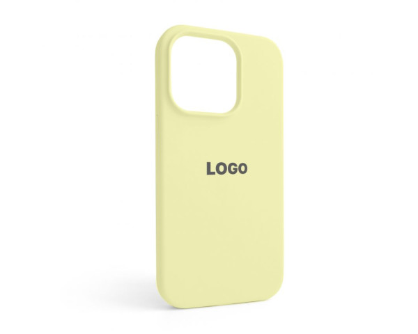 Чехол Full Silicone Case для Apple iPhone 14 Pro mellow yellow (51)