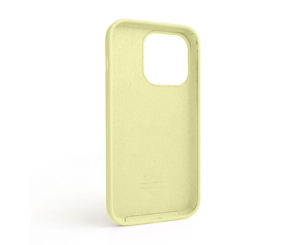Чехол Full Silicone Case для Apple iPhone 14 Pro mellow yellow (51)