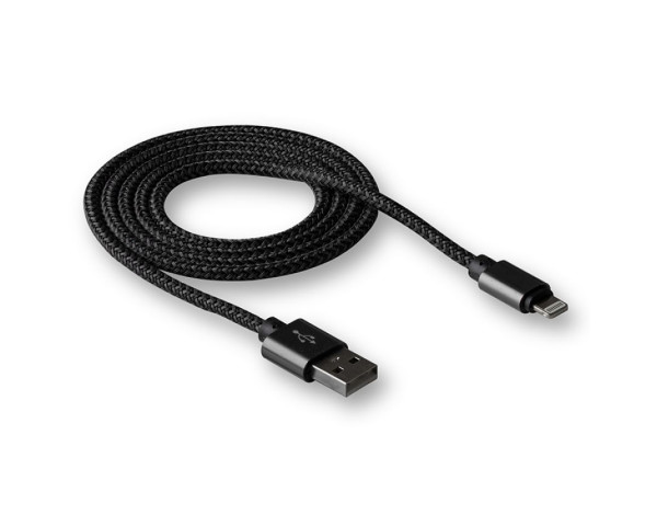 Кабель USB WALKER C520 Lightning black