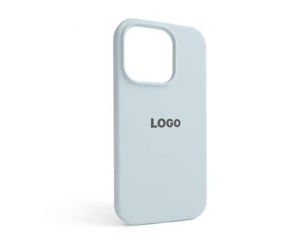 Чехол Full Silicone Case для Apple iPhone 14 Pro sky blue (58)