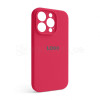 Чохол Full Silicone Case для Apple iPhone 14 Pro pomegranate (59) закрита камера