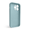Чехол Full Silicone Case для Apple iPhone 14 Pro cactus (60) закрытая камера