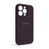 Чехол Full Silicone Case для Apple iPhone 14 Pro elderberry (69) закрытая камера