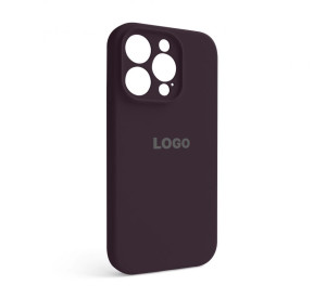 Чехол Full Silicone Case для Apple iPhone 14 Pro elderberry (69) закрытая камера