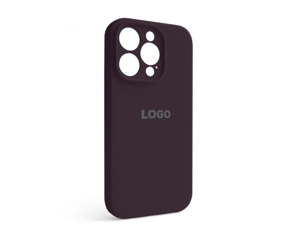 Чехол Full Silicone Case для Apple iPhone 14 Pro elderberry (69) закрытая камера