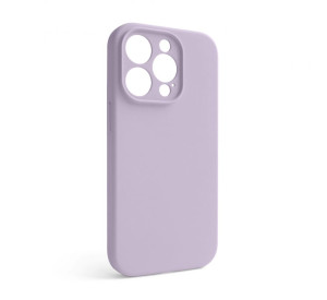 Чехол Full Silicone Case для Apple iPhone 14 Pro lilac purple (72) закрытая камера (без логотипа)
