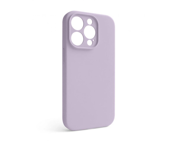 Чохол Full Silicone Case для Apple iPhone 14 Pro lilac purple (72) закрита камера (без логотипу)