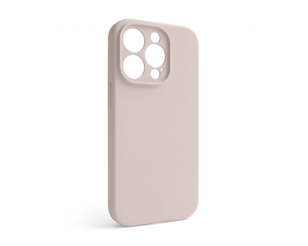 Чохол Full Silicone Case для Apple iPhone 14 Pro grey pink (73) закрита камера (без логотипу)