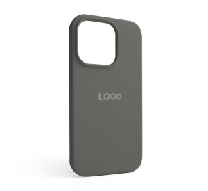 Чохол Full Silicone Case для Apple iPhone 14 Pro titanium grey (74)