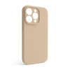 Чехол Full Silicone Case для Apple iPhone 14 Pro desert gold (76) закрытая камера (без логотипа)