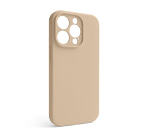 Чехол Full Silicone Case для Apple iPhone 14 Pro desert gold (76) закрытая камера (без логотипа)