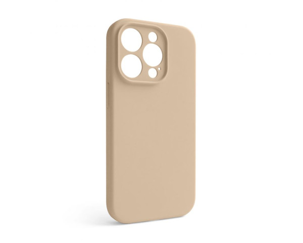 Чехол Full Silicone Case для Apple iPhone 14 Pro desert gold (76) закрытая камера (без логотипа)